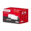 MERCUSYS Halo H90X(2-pack) WiFi6 Mesh (AX6000,2,4GHz/5GHz,1x2,5GbELAN/WAN,2xGbELAN/WAN)
