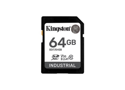 Kingston SDXC karta 64GB Industrial pSLC