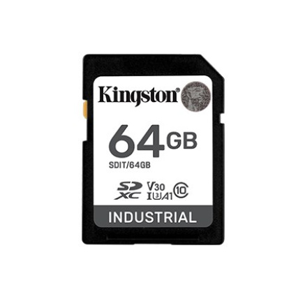 Kingston SDXC karta 64GB Industrial pSLC Kingston SDXC karta 64GB Industrial pSLC