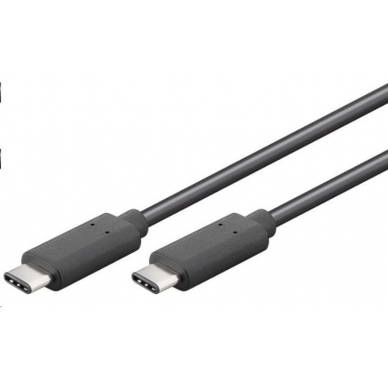 PremiumCord Kabel USB 3.1 konektor C/male - USB 3.1 C/male, černý, 0,5m PremiumCord Kabel USB 3.1 konektor C/male - USB 3.1 C/male, černý, 0,5m