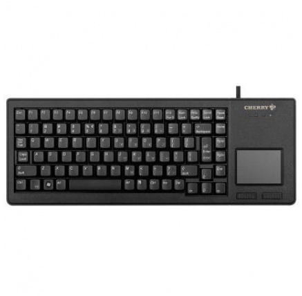 CHERRY klávesnice G84-5500, touchpad, ultralehká, USB, EU, černá