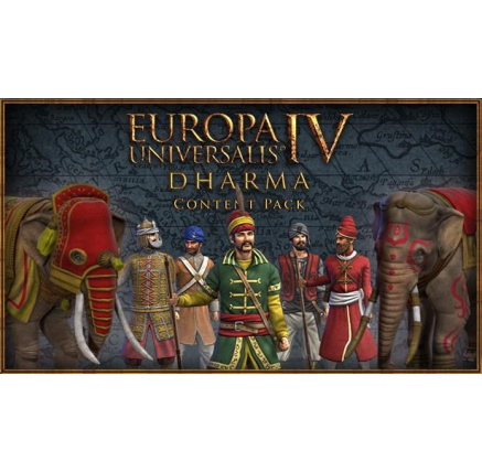 Europa Universalis IV: Dharma Content Pack (PC) klíč Steam Europa Universalis IV: Dharma Content Pack (PC) klíč Steam