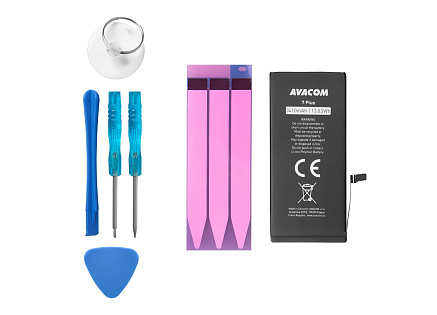 AVACOM baterie pro Apple iPhone 7 Plus - vysokokapacitní, Li-Ion 3,8V 3410mAh (náhrada 616-00249) AVACOM baterie pro Apple iPhone 7 Plus - vysokokapacitní, Li-Ion 3,8V 3410mAh (náhrada 616-00249)