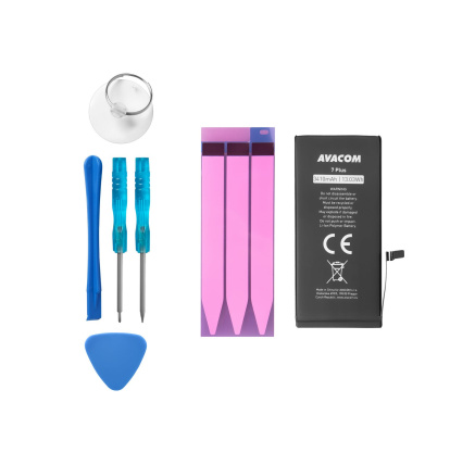 AVACOM baterie pro Apple iPhone 7 Plus - vysokokapacitní, Li-Ion 3,8V 3410mAh (náhrada 616-00249) AVACOM baterie pro Apple iPhone 7 Plus - vysokokapacitní, Li-Ion 3,8V 3410mAh (náhrada 616-00249)