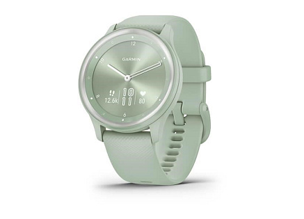 Garmin vívomove Sport pouzdro Cool Mint, silikonový řemínek Silver