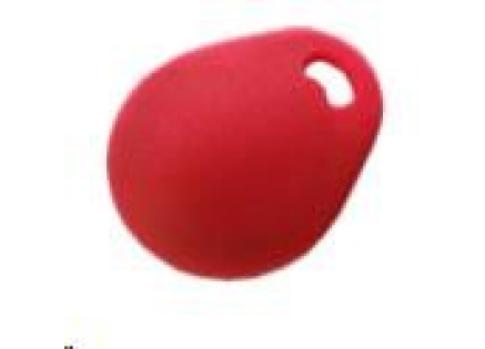 Elatec RFID Mifare čip, přívěsek na klíče, 13,56 MHz, červený