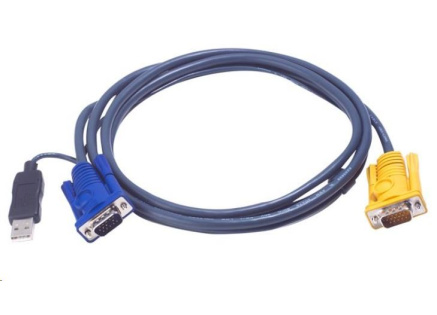 ATEN KVM sdružený kabel k CS-12xx, CS-231 USB, 6m