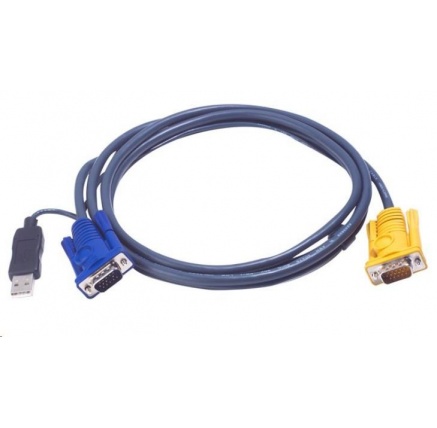 ATEN KVM sdružený kabel k CS-12xx, CS-231 USB, 6m