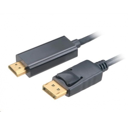 AKASA Kabel 4K DisplayPort na HDMI active, adaptér, 1.8m