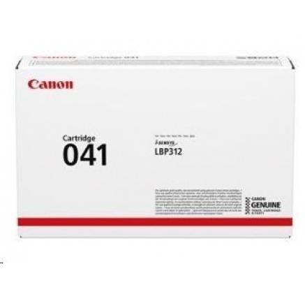 Canon TONER CRG 041 černý pro i-SENSYS LBP312x, MF522x, MF525x (10 000 str.) Canon TONER CRG 041 černý pro i-SENSYS LBP312x, MF522x, MF525x (10 000 str.)