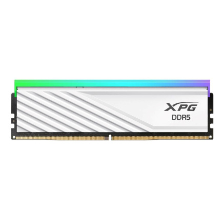 ADATA XPG DIMM DDR5 16GB 6400MT/s CL32 Lancer Blade RGB, Bílá ADATA XPG DIMM DDR5 16GB 6400MT/s CL32 Lancer Blade RGB, Bílá