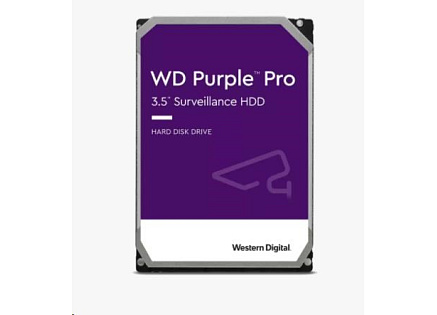 WD PURPLE PRO WD8002PURP 8TB, SATA III 3.5", 256MB 7200RPM, 267MB/s, CMR