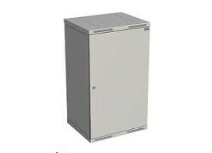 Solarix rozvaděč nástěnný SENSA 21U 600mm, dveře plech, RAL 7035 SENSA-21U-66-21-G