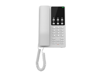 Grandstream GHP620W, hotelový VoIP telefon, 2 linky, 2 SIP účty, Wi-Fi, HD Audio, 3 cestná konference, Bílý Grandstream GHP620W, hotelový VoIP telefon, 2 linky, 2 SIP účty, Wi-Fi, HD Audio, 3 cestná konference, Bílý
