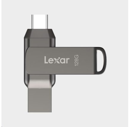Lexar JumpDrive Dual Drive D400 Type-C/Type-C & Type-A, up to 130MB/s read (USB 3.1) 128GB