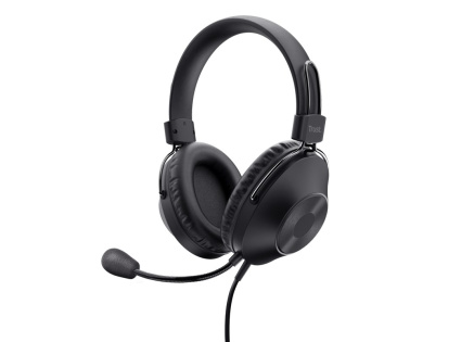 TRUST Sluchátka Ozo Analogová sluchátka, černá