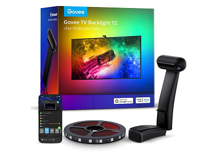 Govee DreamView T2 DUAL TV 75-85" SMART LED podsvícení RGBIC Govee DreamView T2 DUAL TV 75-85" SMART LED podsvícení RGBIC