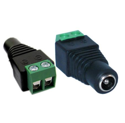 Veria Napájecí DC redukce jack konektor(samice) se svorkovnicí