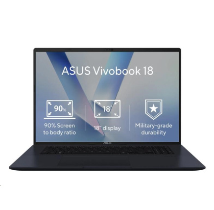 ASUS NTB Vivobook 18 (M1807HA-S8033W), R7 260, 18.4" 1920x1200, 16GB, 1TB SSD, Radeon, W11 Home, Quiet Blue
