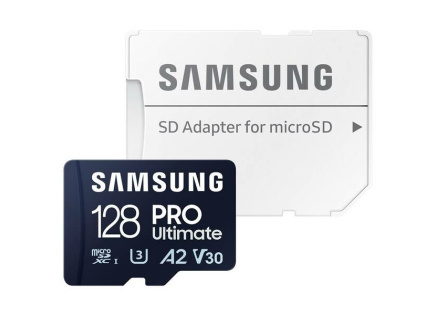 Samsung micro SDXC 128GB PRO Ultimate + SD adaptér Samsung micro SDXC 128GB PRO Ultimate + SD adaptér
