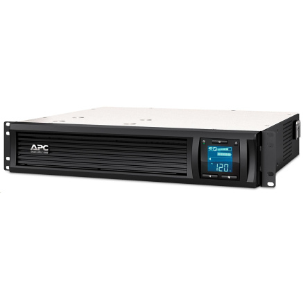 APC -opraven- Smart-UPS C 1000VA LCD RM 2U 230V with SmartConnect (600W) - Rozbaleno (Komplet)