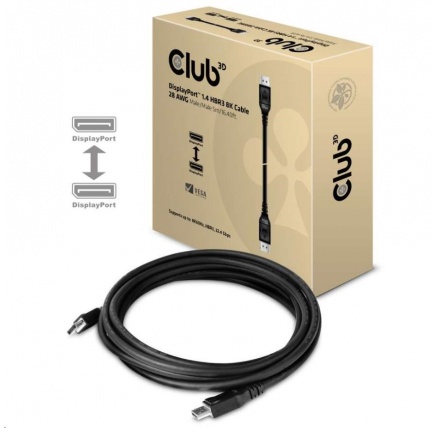 Club3D Kabel DisplayPort 1.4, HBR3, 8K60Hz (M/M), 5m