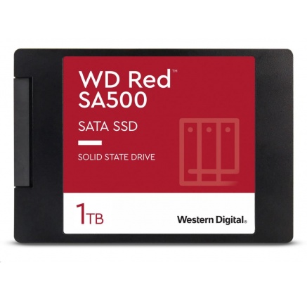 WD RED SSD 3D NAND WDS100T1R0A 1TB SATA/600, (R:560, W:530MB/s), 2.5"
