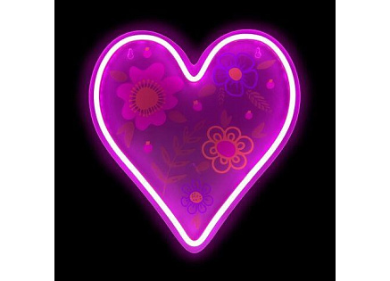 2Kids Toys LED NEON LIGHT lampička Srdce