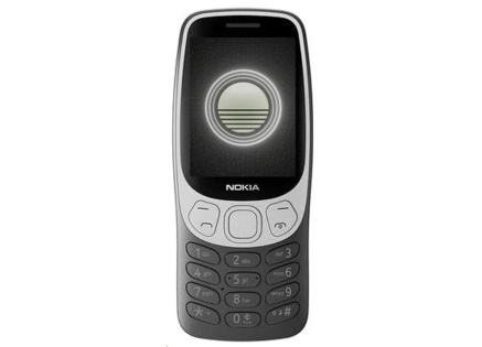 Nokia 3210 Dual SIM, 4G, VoLTe, černá, (CZ, SK, HU)