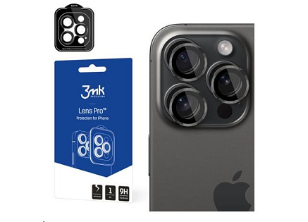 3mk Lens Protection Pro pro Apple iPhone 15 Pro, Graphite