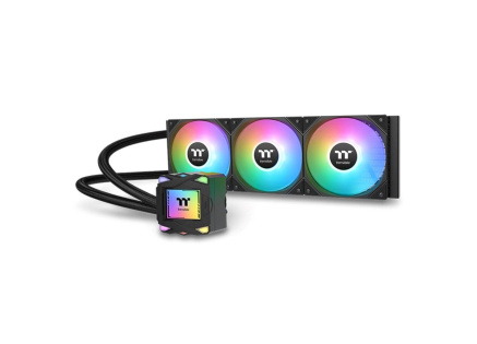 THERMALTAKE Vodní chladič LA360 ARGB, 3x120mm ARGB, LGA1851, AM5, černá