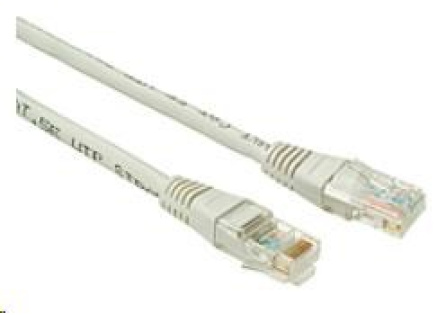 Solarix Patch kabel CAT6 UTP PVC 1m šedý non-snag-proof C6-155GY-1MB