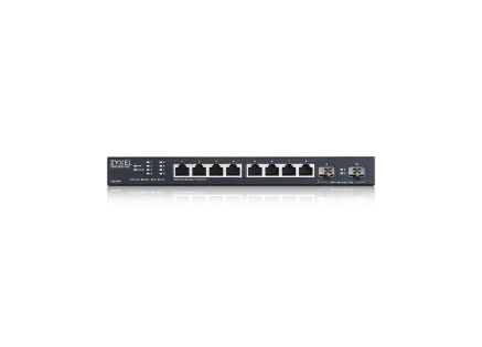 Zyxel XMG1915-10E, 8-port 2.5GbE, 2 SFP+ Smart Switch, hybird mode, standalone or NebulaFlex Cloud