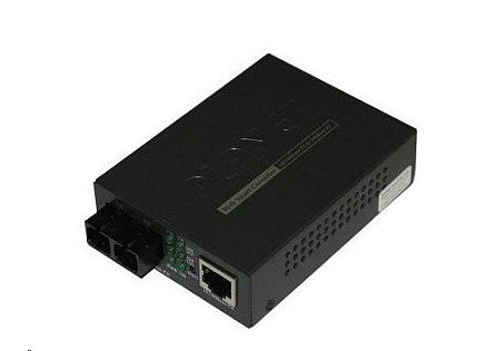 Planet FT-802 multimode ethernet konvertor s přepínačem 10/100BaseTX/FX (SC)