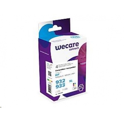 WECARE ARMOR cartridge pro HP Officejet 6100, 6600 (K10306W4), černá/black+1C+1M+1Y/HC, 3x12ml, 1x30 WECARE ARMOR cartridge pro HP Officejet 6100, 6600 (K10306W4), černá/black+1C+1M+1Y/HC, 3x12ml, 1x30
