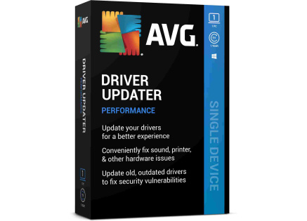 _Nová AVG Driver Updater - 1 zařízení na 12 měsíců