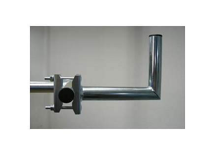 Držák antény na balkón, galvanický zinek, délka 25cm