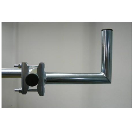 Držák antény na balkón, galvanický zinek, délka 25cm