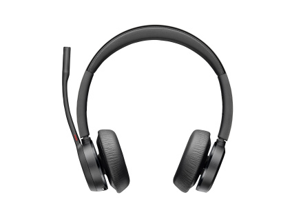 Poly Voyager 4320 bezdrátová náhlavní souprava, BT700 USB-A adaptér, stereo, nabíjecí stojánek