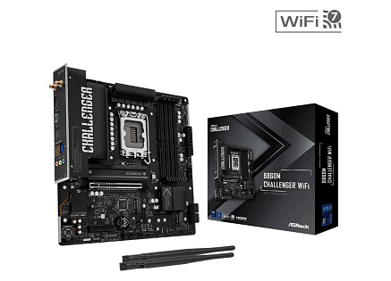 ASRock MB Sc LGA1851 B860M Challenger WiFi, Intel B860, 4xDDR5,1xHDMI, WiFi, mATX ASRock MB Sc LGA1851 B860M Challenger WiFi, Intel B860, 4xDDR5,1xHDMI, WiFi, mATX