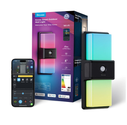 Govee RGBICWW Smart venkovní nástěnné světlo 1500lm Matter