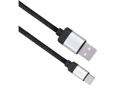 Solight magnetický USB-C kabel, USB 2.0 A konektor - USB-C konektor, 1m