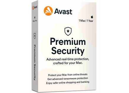 _Nová Avast Premium Security for MAC 1 zařízení na 12 měsíců