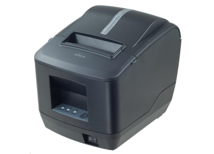 Birch CP-Q1 Pokladní tiskárna s řezačkou, USB+LAN, černá, tisk v českém jazyce