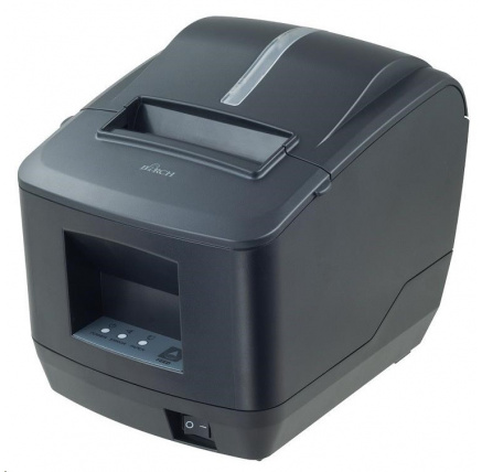 Birch CP-Q1 Pokladní tiskárna s řezačkou, USB+LAN, černá, tisk v českém jazyce