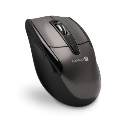 CONNECT IT Bezdrátová laserová myš (+ 2x AAA baterie zdarma)