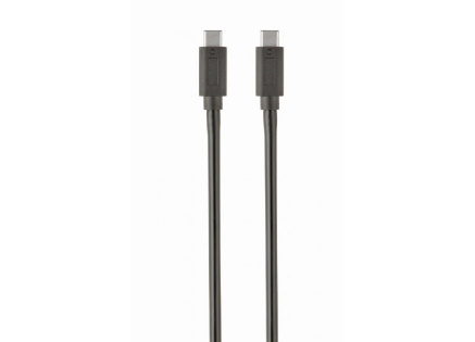 GEMBIRD Kabel USB 3.1 Type-C na Type-C kabel (CM/CM), 1m, datový, černá GEMBIRD Kabel USB 3.1 Type-C na Type-C kabel (CM/CM), 1m, datový, černá