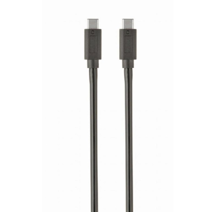 GEMBIRD Kabel USB 3.1 Type-C na Type-C kabel (CM/CM), 1m, datový, černá GEMBIRD Kabel USB 3.1 Type-C na Type-C kabel (CM/CM), 1m, datový, černá