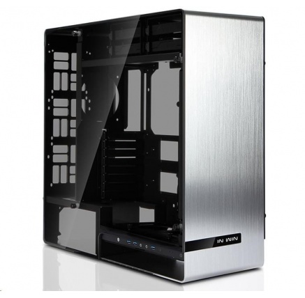 IN WIN skříň 909, Full Tower, bez zdroje, Silver, USB 3.1 IN WIN skříň 909, Full Tower, bez zdroje, Silver, USB 3.1