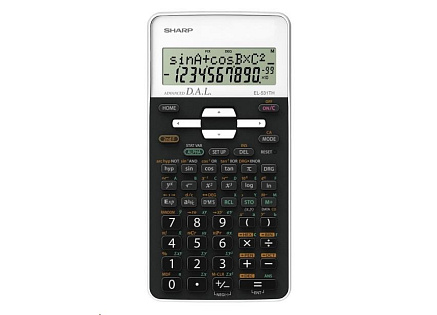 SHARP kalkulačka - EL531THWH - bílá - box SHARP kalkulačka - EL531THWH - bílá - box